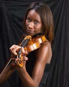 Violinist Sonya Hayes